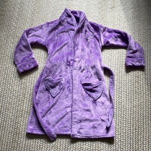 Komar Kids Girl’s Purple Bath/Sleep Robe- S (7/8)